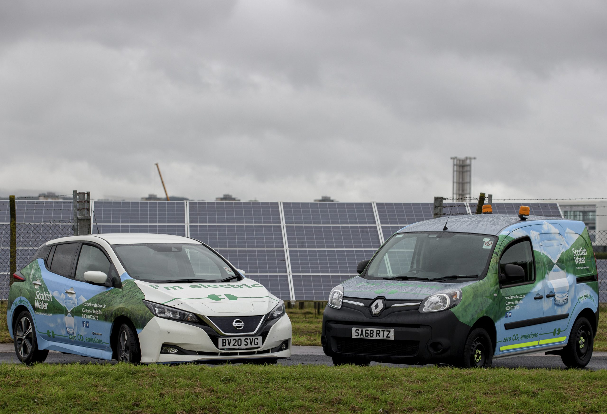 GLASGOW, SCOTLAND - SEPTEMBER 02:  The Routemap to Net Zero launch at Erskine Waste Water Treatment Works   on September 02, 2020, in Glasgow, Scotland.  (Photo by Craig Williamson / SNS Group)