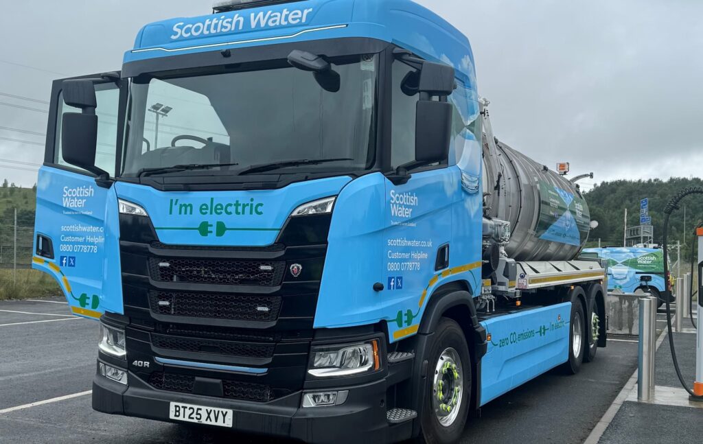 The HGV can be fully charged within three hours.