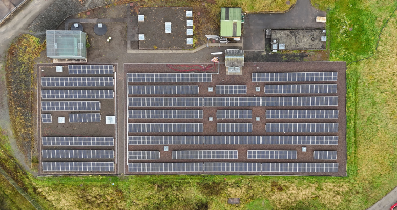The scheme will help reduce operating costs and cut carbon emissions at the site.
